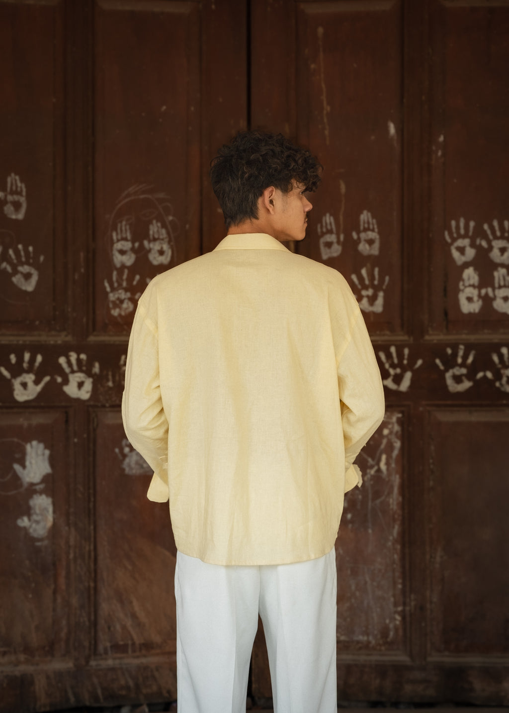 Atrangi “Haldi Mist” Oversized Shirt